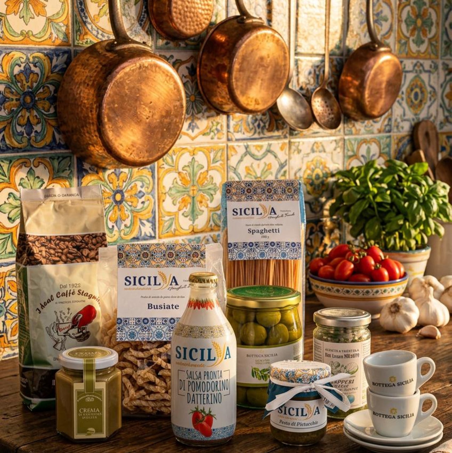 L’Esperienza Siciliana – Iconica, Bottega Sicilia Selezione, Sicilien