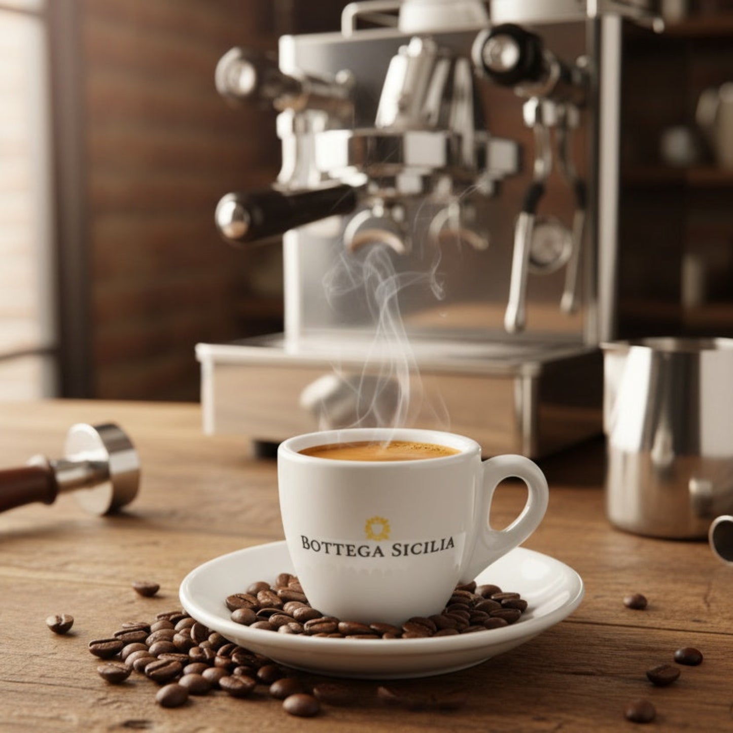 Espresso Sicilien italienskt kaffe