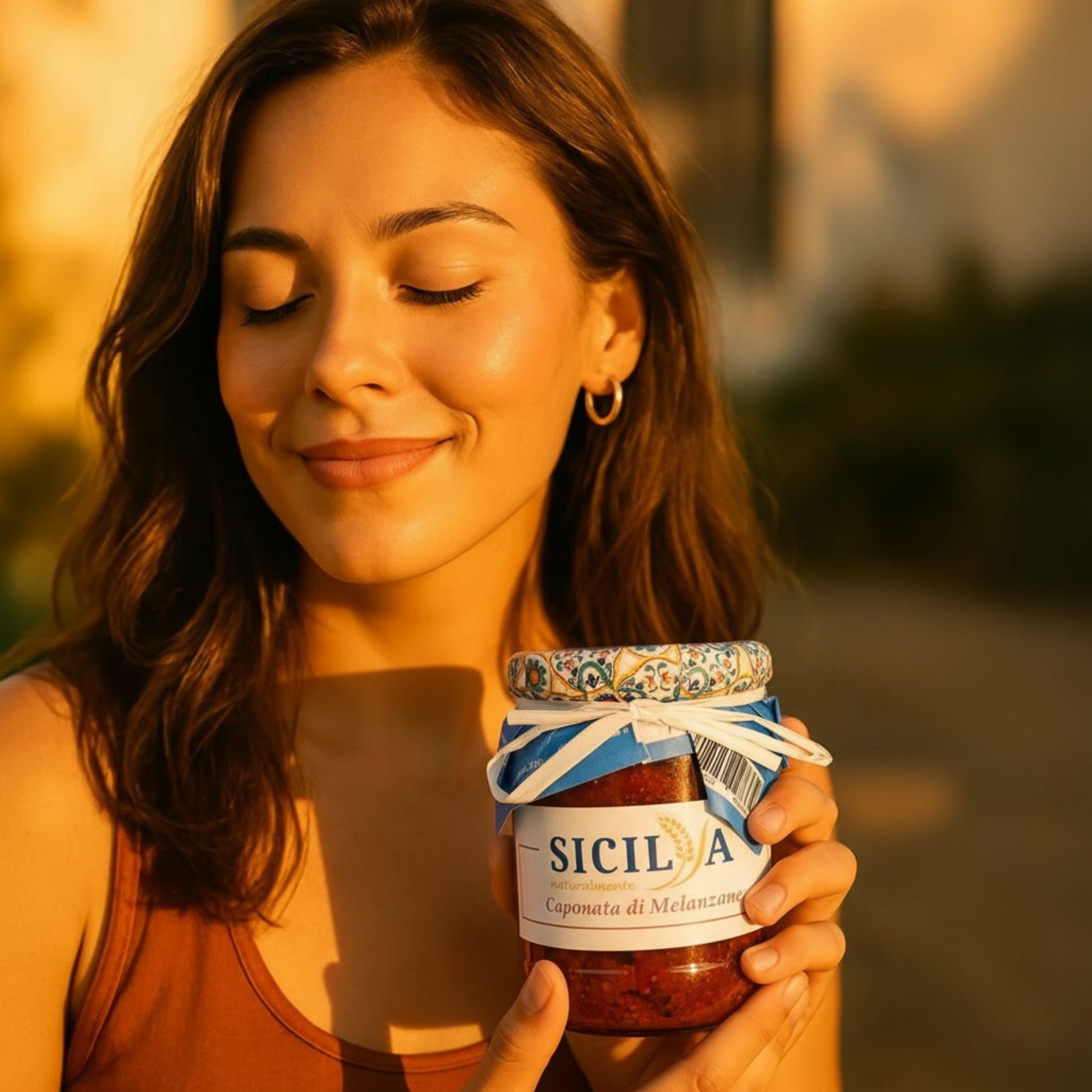 Caponata Sicilien italiensk mat