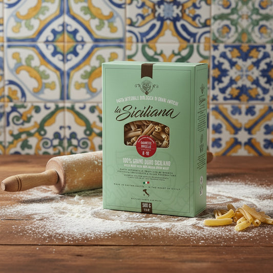 Caserecce Sicilien italiensk mat