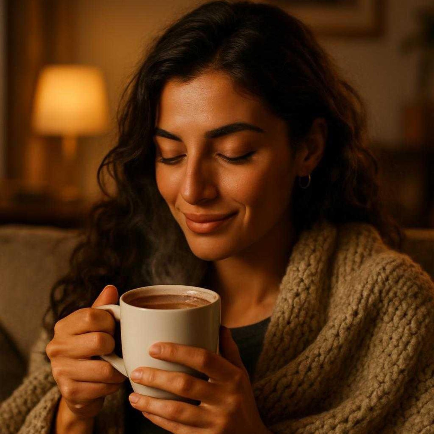 Varm siciliansk choklad italiensk mat
