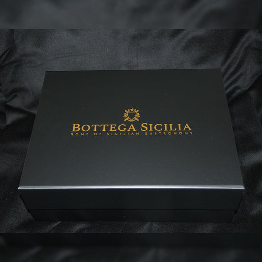 The Nebrodi Legacy Box, exklusiv gourmetbox med sicilianska charkuterier, 2000 g, Agostino, Mirto