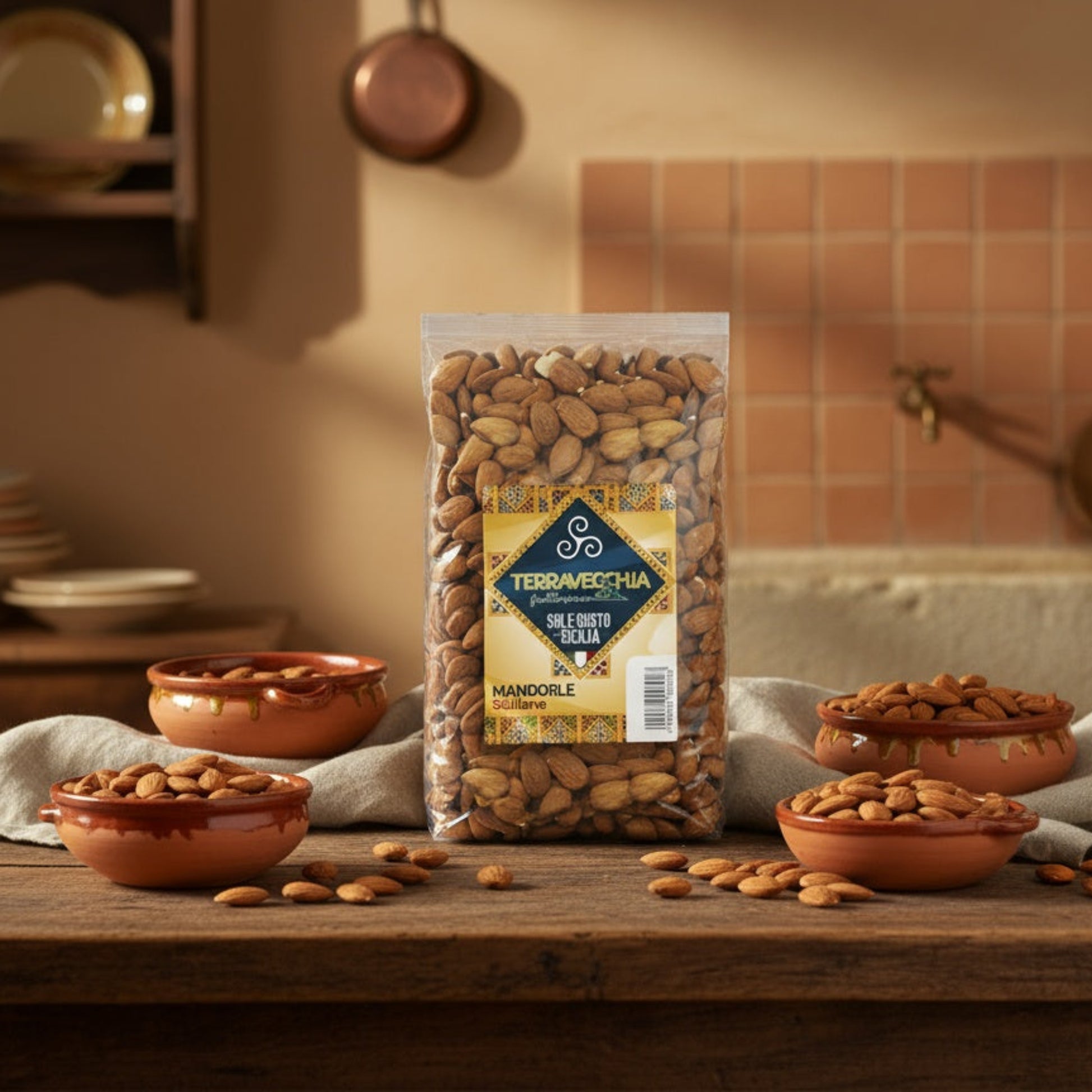 Mandel italiensk mat