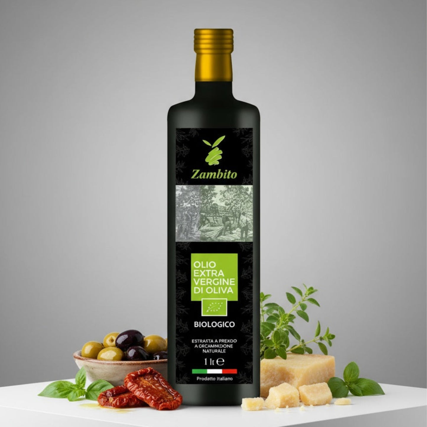 Olivolja Sicilien italiensk mat