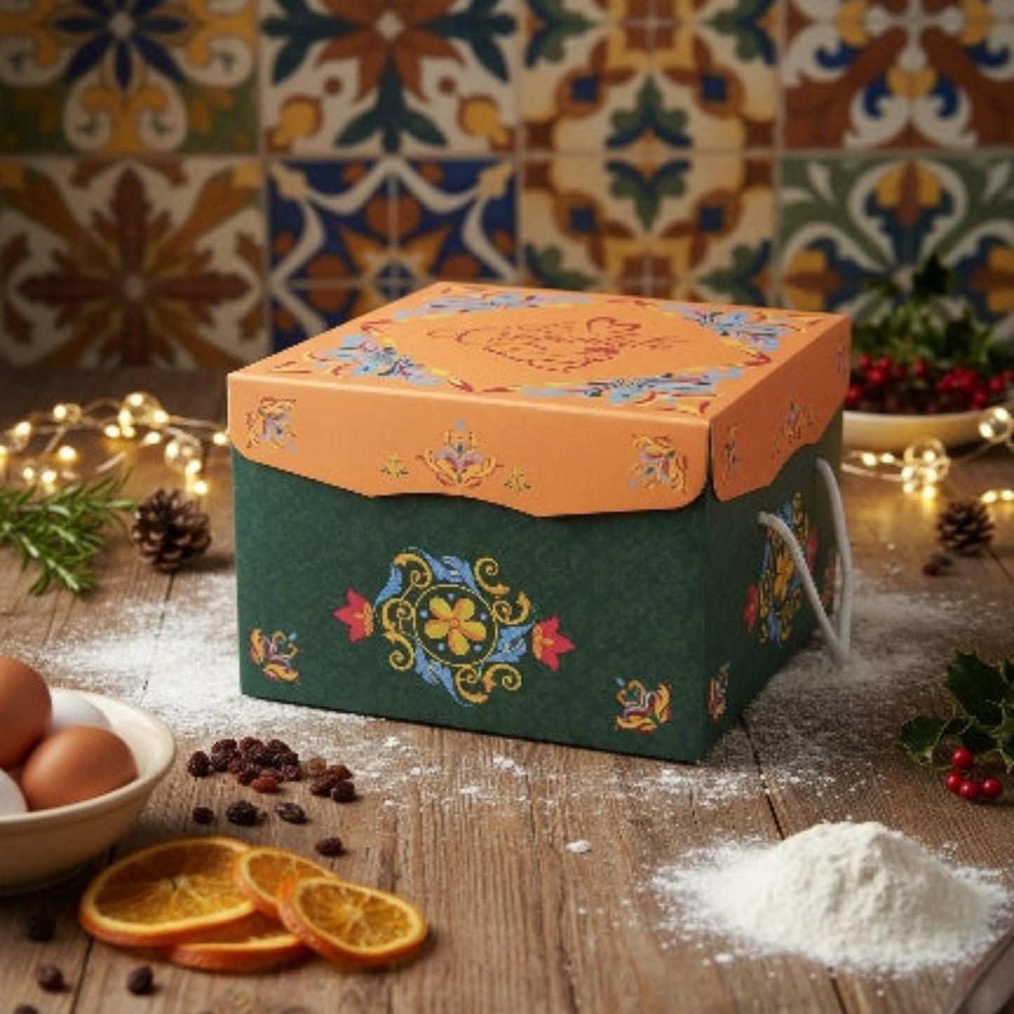 Panettone Pistacchio, 1000 g, Le Cremolate, Palermo